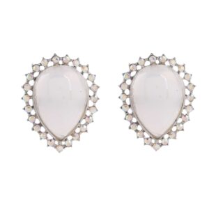 Women's Indo Western Teardrop Shaped Party Wear Ethnic Stud Earrings for Women -AZ838-OX-ER15